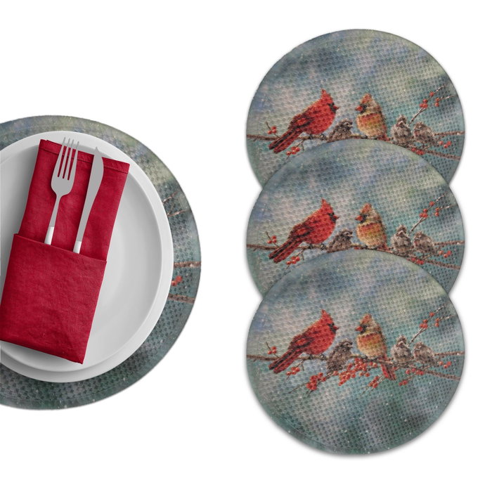 Hermia Manteles Individuales Multicolor Pack de 4